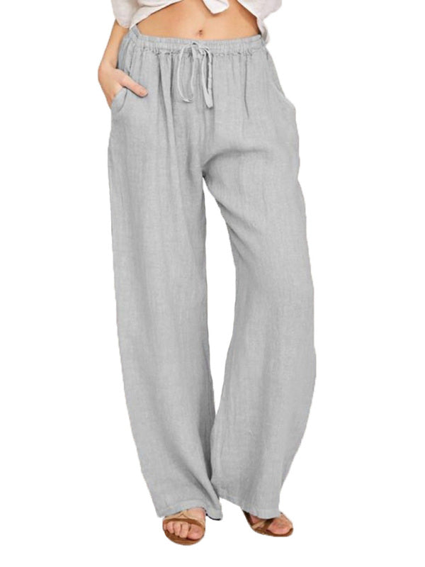 Sexy Dance Womens Soft Lounge Pants Sleep Pajama Bottoms with Pocket Loose  Baggy Yoga Palazzo Pants Booty Enhancing Wide Leg Beach Pants - Walmart.com