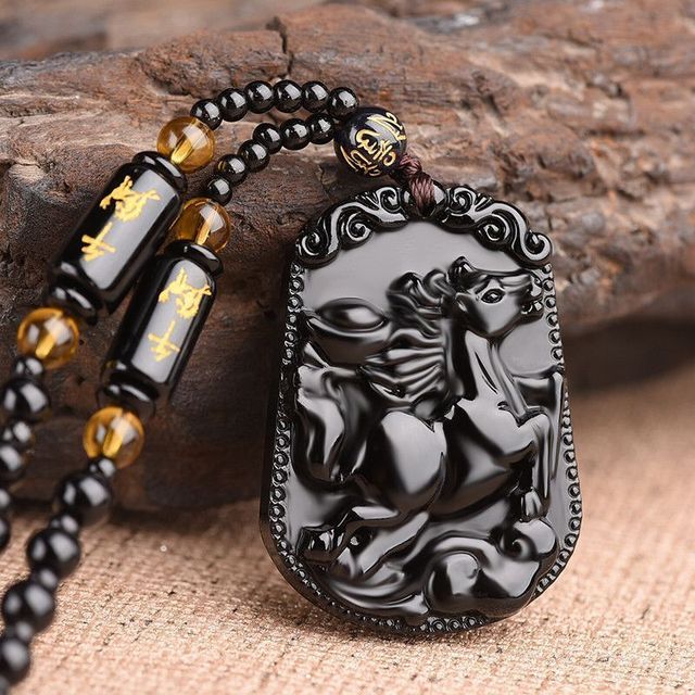 Snowflake Obsidian Hand Knotted Gemstone Necklace with Sterling Silver –  Walter's Wish Jewelry